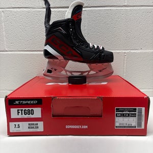 2023 CCM JetSpeed FT680 Hockey Skates Regular Width 7.5 (New)