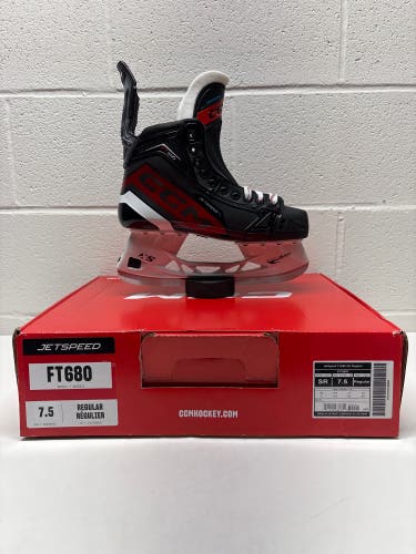 2023 CCM JetSpeed FT680 Hockey Skates Regular Width 7.5 (New)