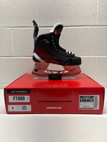 2023 CCM JetSpeed FT680 Hockey Skates Wide Width 6 (New)