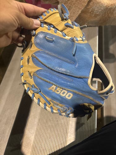 Wilson A500 RH Catcher's Baseball Glove 32.5" (Used)