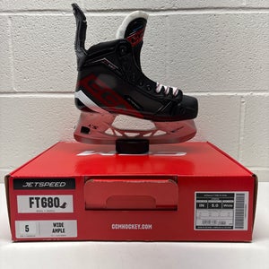 2023 CCM JetSpeed FT680 Hockey Skates Wide Width Size 5 (New)