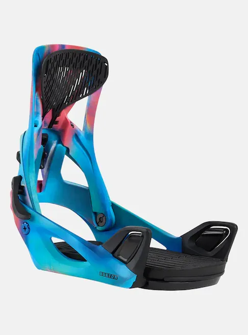 NEW $150 Mens Zuma Snowboard Bindings Blue/Black (also fits Burton