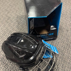 Small Bauer Re-Akt 155 Helmet (New) combo