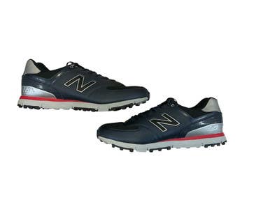 Used New Balance 518 Mens Golf Shoes Black And Navy Blue Senior 11.5 11873-C000231899