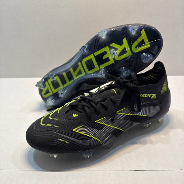 Sz 6 Adidas Men’s Soccer Cleats Predator Elite FG Electric Stealth Pack JI1085 adidas Predator Elite FG Soccer Cleats | Electric Stealth Pack main image 3