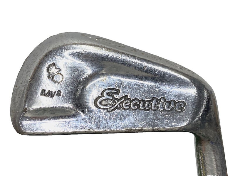 Spalding Executive Bird On Ball MV 9 Iron RH Stiff Aluminum 36.5" Original Grip