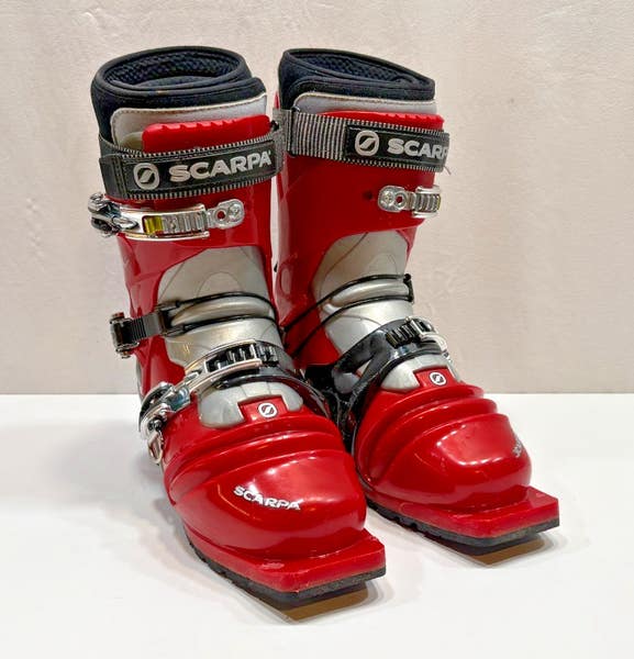 Scarpa T2X 3-Pin 75mm Telemark Ski Boots Wrap Liners MDP 28.5 US