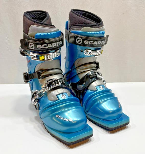 Scarpa T2X 3-Pin 75mm Women's Telemark Ski Boots Wrap Liners MDP