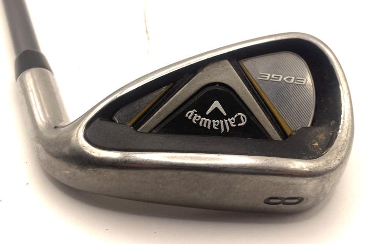 Ladies Callaway Edge Sand Wedge 8 Iron 55g Graphite Womens Shaft *Good*