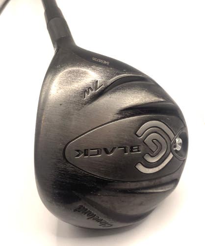 Cleveland CG Black 7 Wood Miyazaki 39g Regular Flex Graphite Shaft RH *Good*