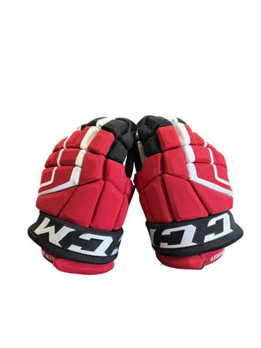 Used CCM Pro Senior Gloves Red 13" 10299-S000306709