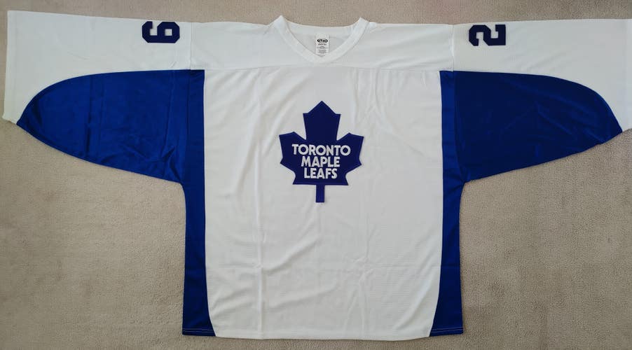 H7100 Maple Leafs Style Hockey Goalie Jersey - 4XL - NEW