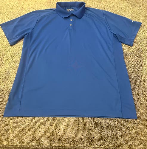 Nike gold tour performance, Dri-fit blue polo Shirt