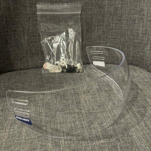 Pro Stock Bauer Hockey 55P X-Cut Half Shield Visor, Size Senior