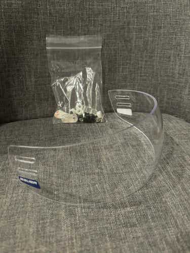 Pro Stock Bauer Hockey 55P X-Cut Half Shield Visor, Size Senior