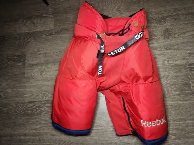 Columbus Blue Jackets Reebok Senior Used Medium MHP7000 Red Hockey Pants Pro Stock