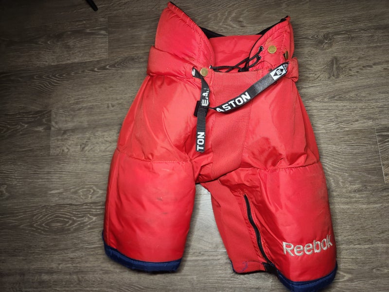 Columbus Blue Jackets Reebok Senior Used Medium MHP7000 Red Hockey Pants Pro Stock