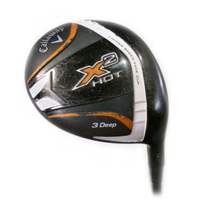 Callaway X2 Hot Pro 14.5* 3 Deep Graphite Aldila Tour Green 75 Regular Flex