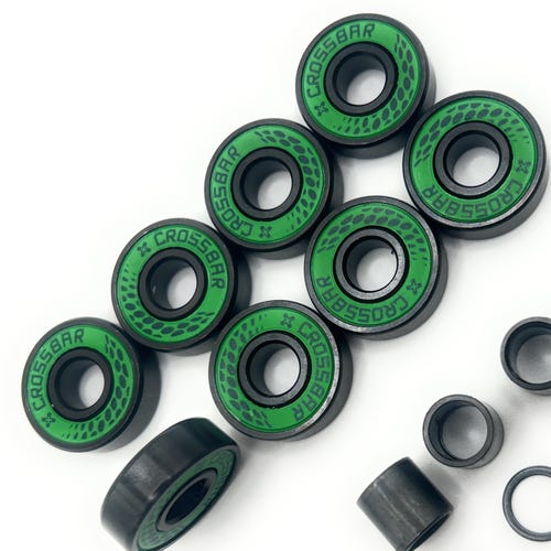 Inline Hockey Bearings – ABEC 9 – 8 Pack – Speed Upgrade – Crossbar