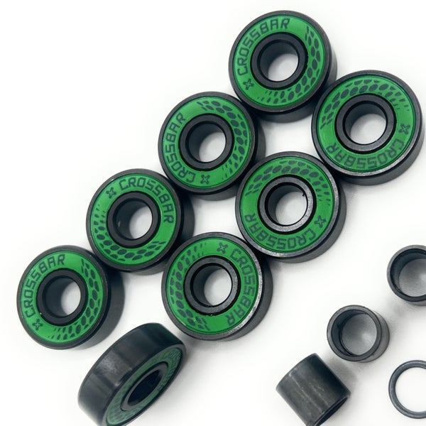 Inline Hockey Bearings – ABEC 9 – 8 Pack – Speed Upgrade – Crossbar