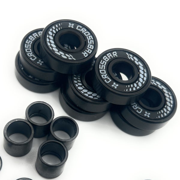 Swiss Bearings – 8 Pack – Pro Roller Hockey Speed – Crossbar