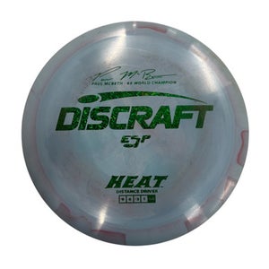 Used Discraft ESP HEAT Disc Golf Driver Carolina Blue 11406-S000108638