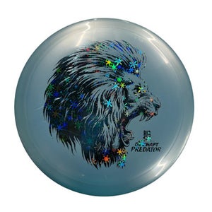 Used Discraft BIG Z PREDITOR Disc Golf Driver Carolina Blue 11406-S000108644