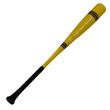 Used Victus FOUL POLE YELLOW BB/SB USA 2 5/8 Bat 28" 11406-S000108472