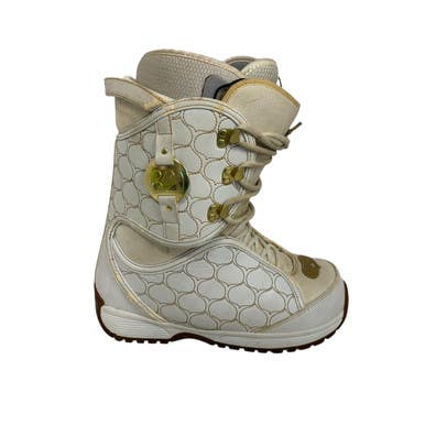 Used ThirtyTwo NOVA Womens Snowboard Boots White Senior 10 11406-S000108551