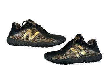 Used New Balance BB/SB Cleats Black And Gold Senior 7 11873-S000231617