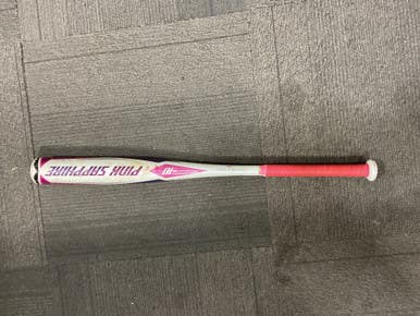 Used Easton PINK SAPPHIRE BB/SB Fastpitch Bat 28" 11614-S000230440