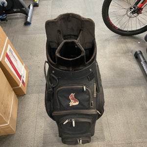 Used Ping FOX CART BAG Mens Cart Bag Black 11614-S000230430