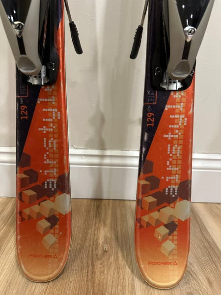 Kids All-Mountain Ski - Fischer Airstyle 129cm W/ Fischer C 611 