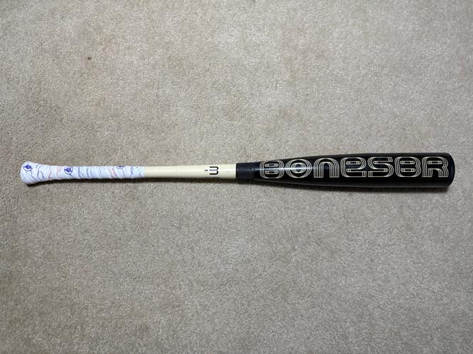 Bonesaber Hybrid Black Cobra BBCOR Certified Bat (-3) 29 oz 32" (Used) Excellent