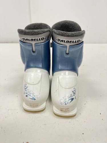 Used Dalbello XARA Girls DH Ski Boot White 150 MP - Y08 11860-S000304244