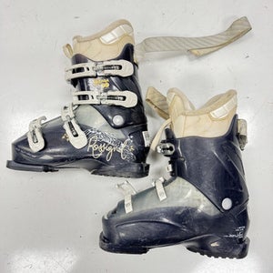 Used Rossignol KIARA 60 Womens DH Ski Boot Grey 255 MP - M07.5 - W08.5 11860-S000304233