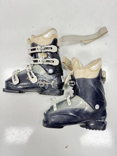Used Rossignol KIARA 60 Womens DH Ski Boot Grey 255 MP - M07.5 - W08.5 11860-S000304233