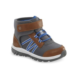 Stride Rite 360 Freya KB027702 Boots Kids US 8 Gray Brown Ankle Bootie HTAT270