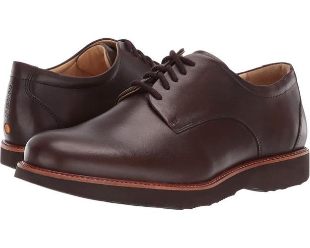 Samuel Hubbard M2100-048 Oxford Mens US 8EE Chestnut Leather Dress Shoes VER1196