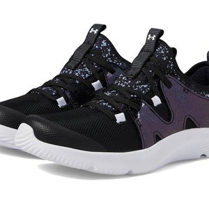 Under Armour Infinity 3 AL 3027695-001 Kids US 3 Black Pre School Shoes ZAP2225