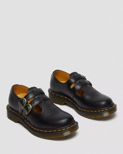 Dr. Martens 8065 12916001 Flats Women's 9 Black Leather Mary Jane Shoes VER1146