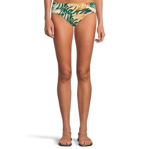 Sunsets Unforgettable Bikini Bottom Women's Large Amber Oasis Stretch GBO2431