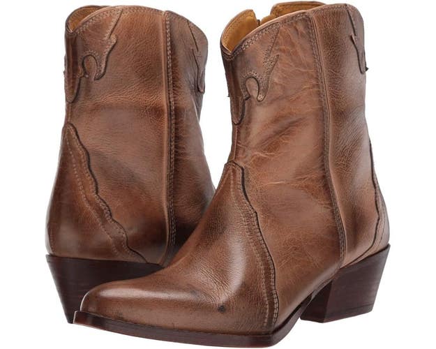 Free People New Frontier OB888602-200 Women's 8.5 Brown Westren Boots VER1232