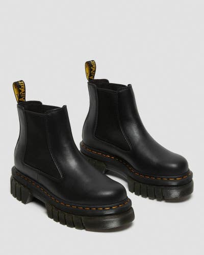 Dr. Martens Audrick 27148001 Boots Women's 9 Black Nappa Leather Chelsea VER1255