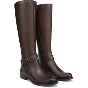 Naturalizer Jaya J2973L3202 Boots Women's US 11 Brown Leather Knee High ZAP2098