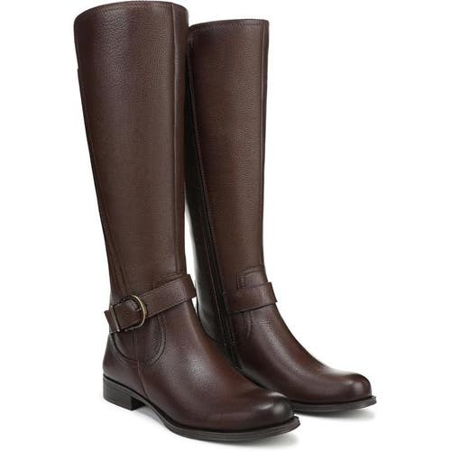 Naturalizer Jaya J2973L3202 Boots Women's US 11 Brown Leather Knee High ZAP2098