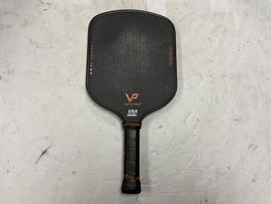 Used Vatic Pro SAGA Pickleball Paddle Black And Orange 11855-S000198939