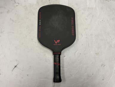 Used Vatic Pro V-SOL Power Pickleball Paddle Black And Red 11855-S000198937