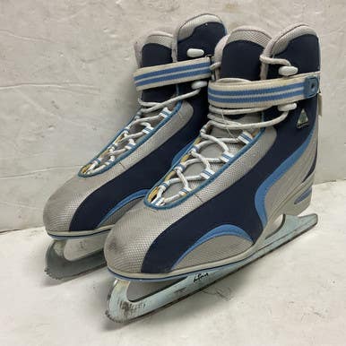 Used Jackson SOFTEC Womens Softboot Skate Navy Blue Senior 9 11855-S000198941
