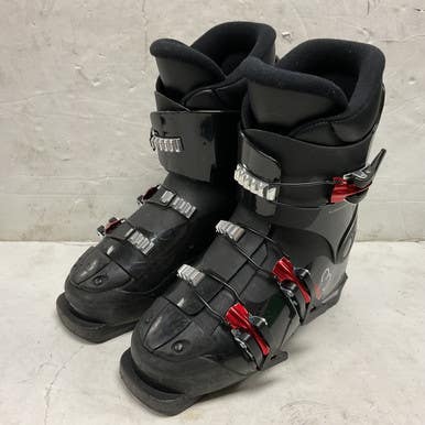 Used Alpina J3 Boys DH Ski Boot Black 235 MP - J05.5 - W06.5 11855-S000198931